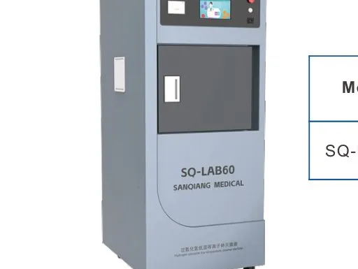 Sterylizator plazmowy H₂O₂ Sanqiang SQ-DS60 — Sanqiang Medical kup w Polsce